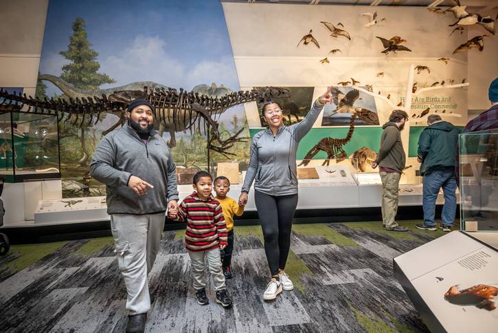 Celebrating Martin Luther King Jr. at the Cleveland Museum Natural History.